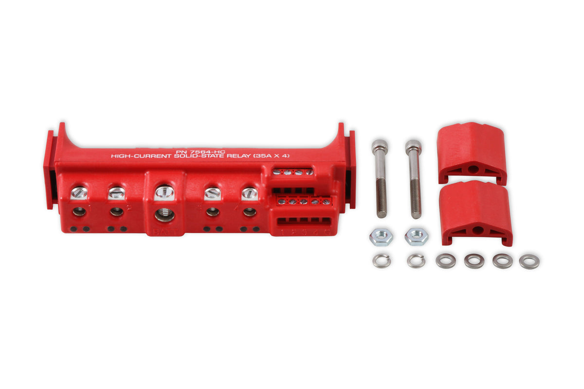MSD 7564-HC Solid State Relay, 35AX4, Red