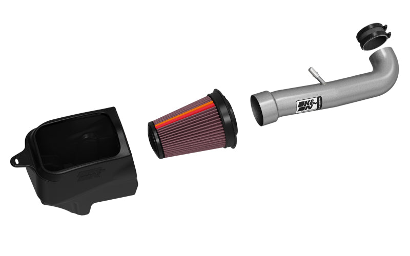 K&N 70-1576 Aluminum Intake For Jeep Wrangler/Gladiator 18-26