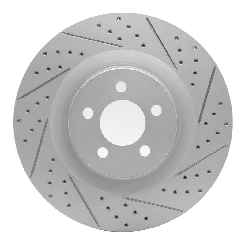 DFC Front Right D&S Geoperformance Rotor: Chrysler 300 (05-23)