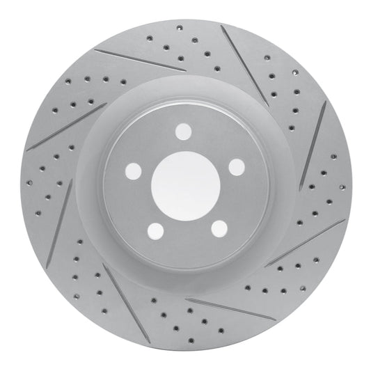 DFC Front Right D&S Geoperformance Rotor: Chrysler 300 (05-23)