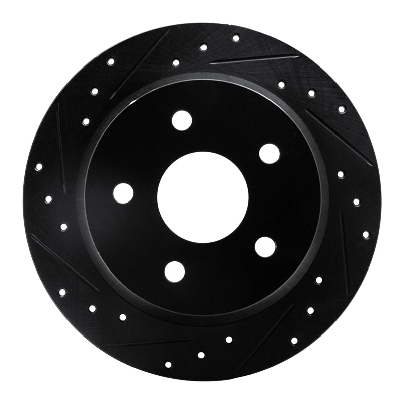 DFC D&S Black Brake Rotor (REAR LEFT): Jeep Grand Cherokee (99-04)