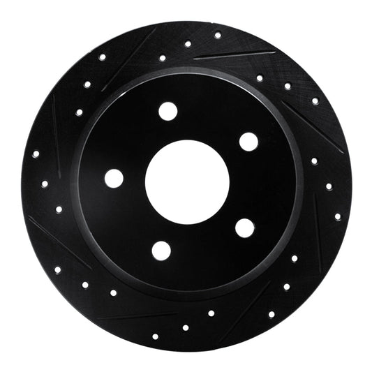 DFC D&S Black Brake Rotor (REAR LEFT): Jeep Grand Cherokee (99-04)
