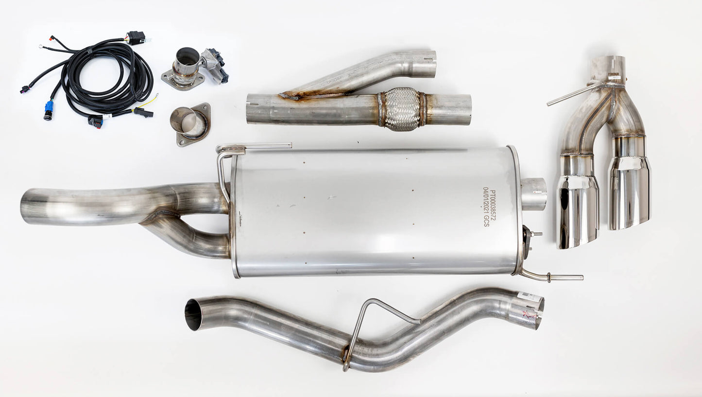 Roush 15-20 F-150 2.7/3.3/3.5/5.0L Active Cat-Back Exhaust | Ford F-150 (422104)