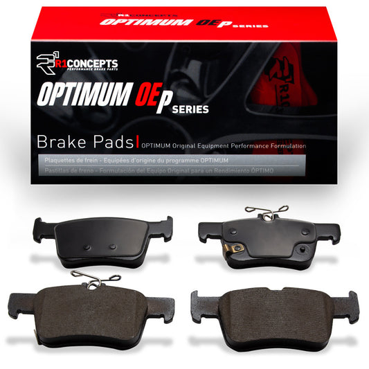 R1 Concepts Optimum OEp Rear Brake Pads | Honda Civic/Accord, Acura TLX (2552-2102-00)