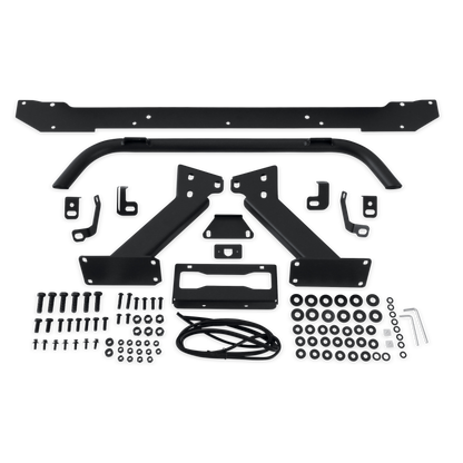 Body Armor 4x4 SU-19339 HiLine Front Winch Bumper for 2018-2024 Subaru Crosstrek