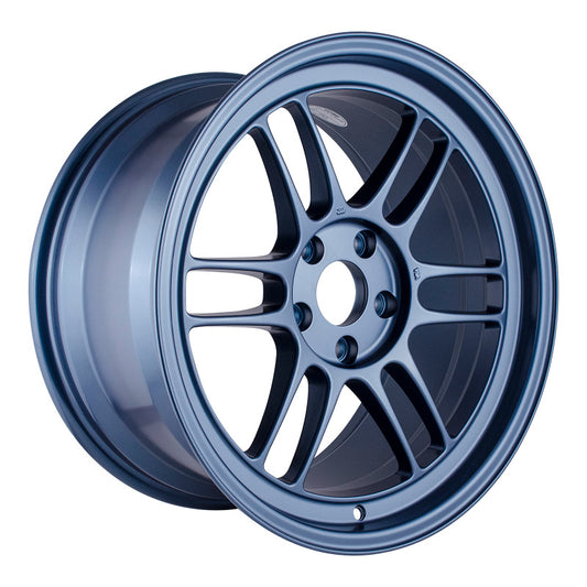 Enkei RPF1 18x9.5 +38 5x114.3 Matte Blue-WheelFlip