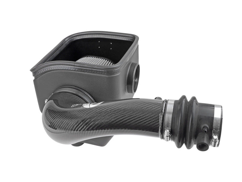 aFe 57-10019D Track CF Intake System w/Pro DRY S Filter for Nissan Patrol