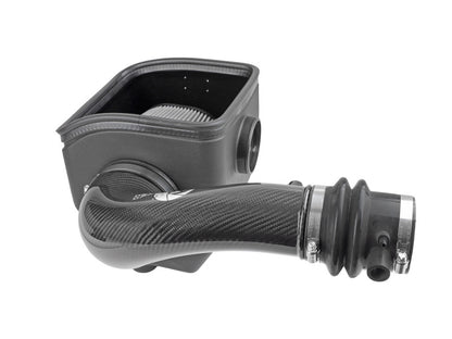 aFe 57-10019D Track CF Intake System w/Pro DRY S Filter for Nissan Patrol
