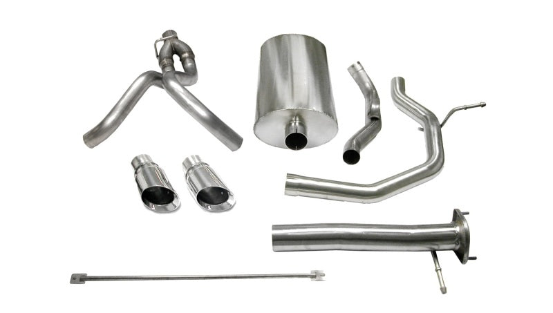 CORSA Sport / 3.0 in Cat-Back 4.0 in Single Tips | 2003-2006 SSR 5.3L, 6.0L V8 (14254)