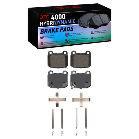 DFC 03-25 Infiniti G35 Rear HybriDynamic Brake Pads & HW | G35 (4000-0961-01)
