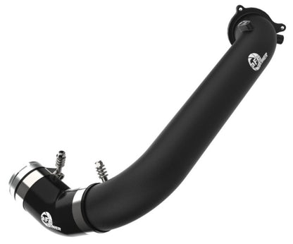 aFe BladeRunner 2-3/4in Black Aluminum Charge Pipe | Toyota Supra GR 2.0L (21) (46-20488-B)
