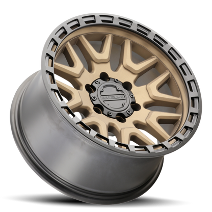 Raceline 953 Krank Bronze | 17x8.5" +18mm | 6x139.7mm Wheel