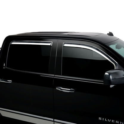 Putco Chevy Silverado LD 14-18 Chrome Window Visors | Chevy Silverado LD (14-18) (480440)