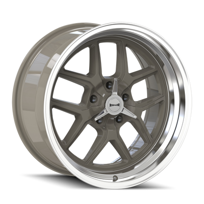 Ridler Wheels 610 Gloss Grey Polished | 20x8.5" +0mm | 5x120.65mm Wheel