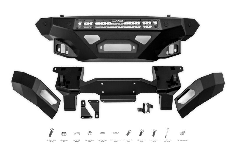 DV8 Offroad FBCS2-04 Spec Series Front Bumper 24-26 Silverado 2500HD/3500