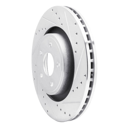 DFC D&S Brake Rotor (FRONT RIGHT): Jeep Grand Cherokee (06-10) - Silver Zinc