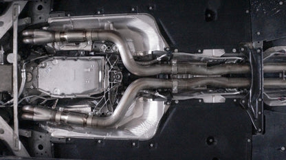 Stainless Works Headers 2in Primaries 3in Catted Leads | Cadillac CTS-V (16-19) (CTSV16HCAT)