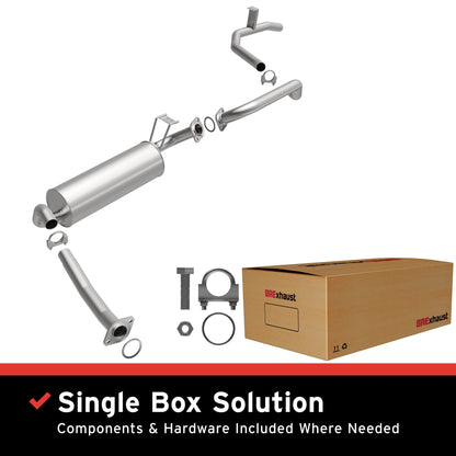 BRExhaust 1991-1992 Toyota Land Cruiser 4.0L Direct-Fit Replacement Exhaust System