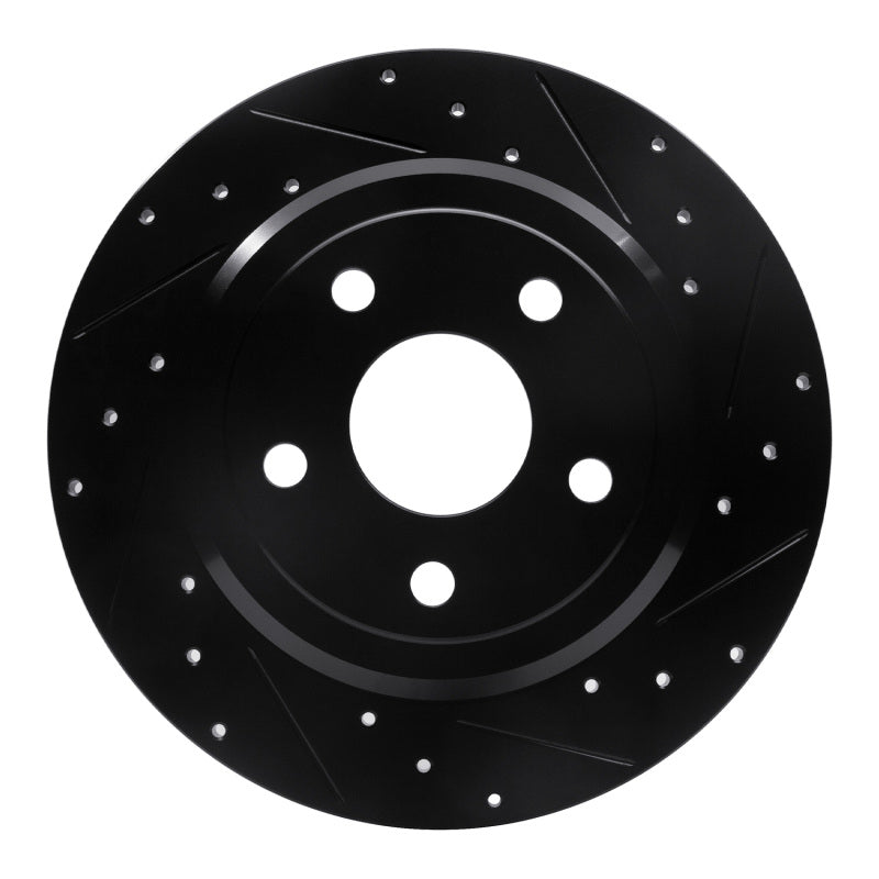 DFC D&S Black Brake Rotor (REAR RIGHT): Dodge Durango 2011-22