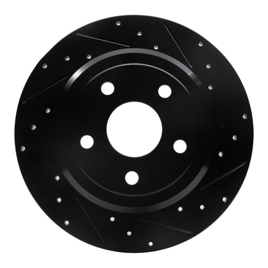 DFC D&S Black Brake Rotor (REAR RIGHT): Dodge Durango 2011-22