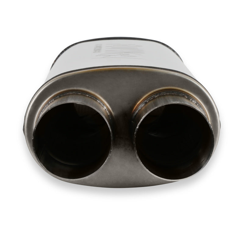 Flowmaster SS FlowFX Muffler 3 IN Dual IN/OUT w/ X-Pipe For 1999-2007 GM & Toyota (72469)