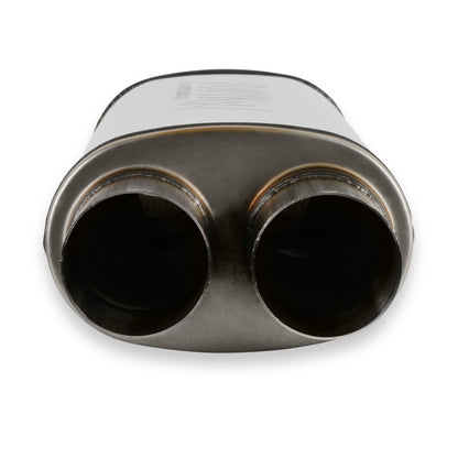 Flowmaster SS FlowFX Muffler 3 IN Dual IN/OUT w/ X-Pipe For 1999-2007 GM & Toyota (72469)