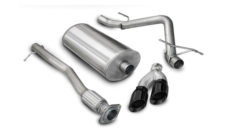 CORSA Performance 3in Cat-Back Single Side Exhaust | GMC Sierra Denali 6.2L V8 (14518BLK)