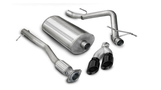 CORSA Performance 3in Cat-Back Single Side Exhaust | GMC Sierra Denali 6.2L V8 (14518BLK)
