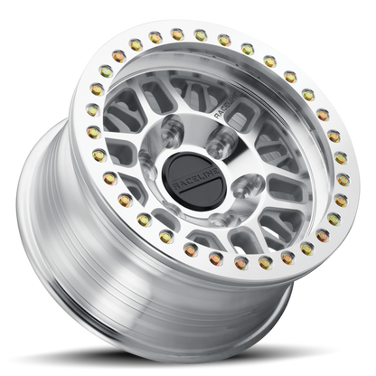 (set of 4) Raceline RT951 Ryno Machined Beadlock | 17x9" -38mm | 5x127mm Wheel