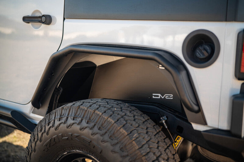 DV8 Offroad INFEND-10RB Rear Inner Fender Liner for 07-18 Jeep Wrangler JK