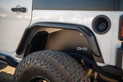 DV8 Offroad INFEND-10RB Rear Inner Fender Liner for 07-18 Jeep Wrangler JK