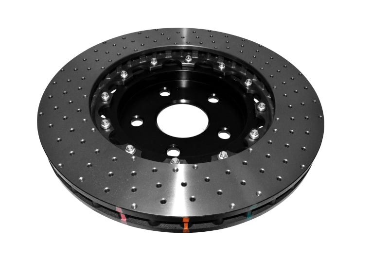 DBA 5000 Series Cross D&S Front Rotor | Jeep GC SRT8 (06-10) (DBA52532BLKXD)