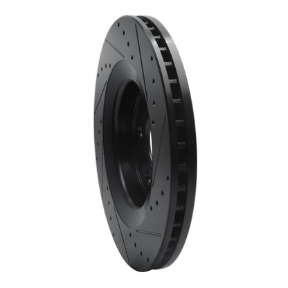 DFC D&S Brake Rotor (FRONT LEFT): Jeep Grand Cherokee (06-10) - Black