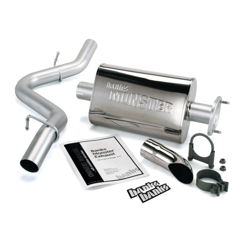 Banks Power SS Monster Exhaust | Jeep Wrangler 87-95 (51311)