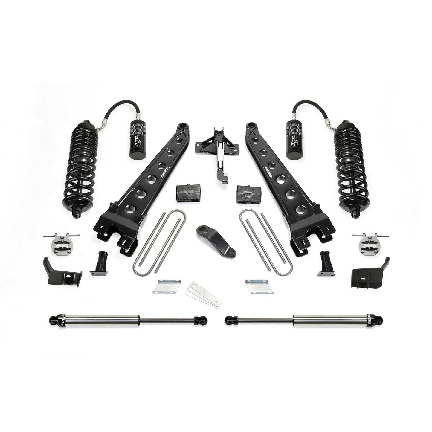 Fabtech 6" Radius Arm System w/ 4.0" & 2.25" DL | Ford F450/F550 4WD Diesel (19-20) (K2336DL)