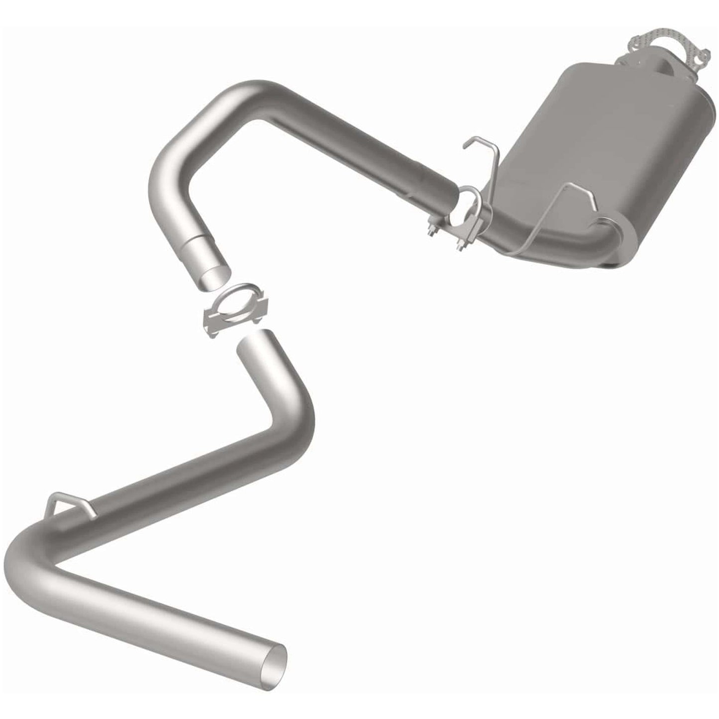 BRExhaust 1986-1989 Ford Bronco II 2.9L Direct-Fit Replacement Exhaust System