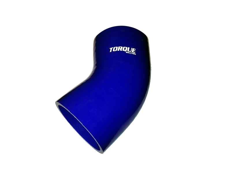 Torque Solution 45 Degree 4" Silicone Elbow (TS-CPLR-45D4BK)