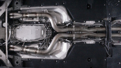 Stainless Works Headers 2in Primaries 3in Catted Leads | Cadillac CTS-V (16-19) (CTSV16HCAT)