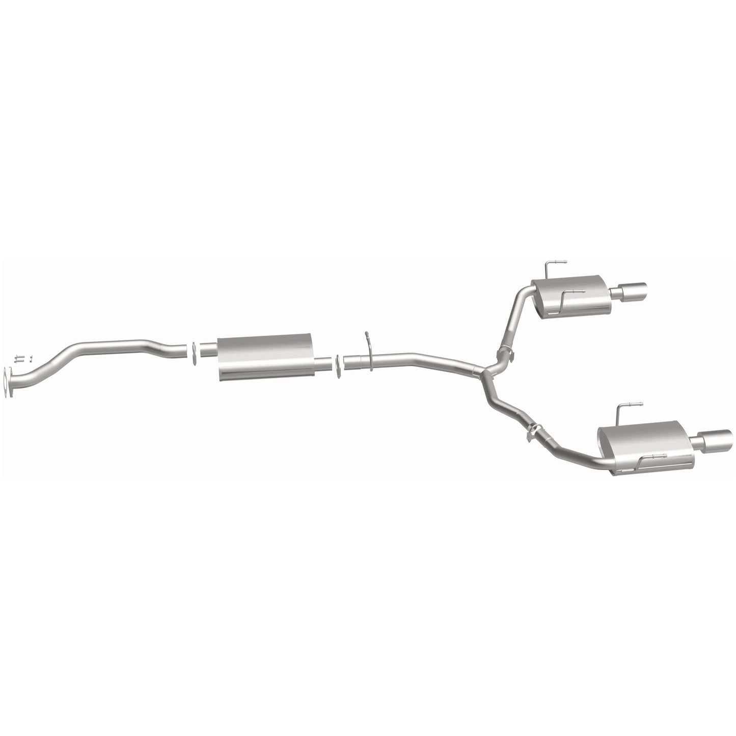 BRExhaust 2009-2012 Buick Enclave 3.6L Direct-Fit Replacement Exhaust System