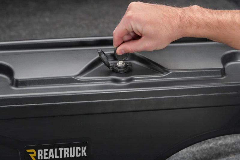 UnderCover 10-20 Volkswagen Amarok Drivers Side Swing Case - Black Smooth