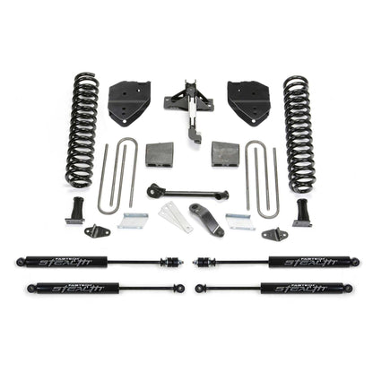 Fabtech 4" Basic Suspension System w/ Stealth | Ford F250/F350 4WD Gas (17-21) (K2252M)