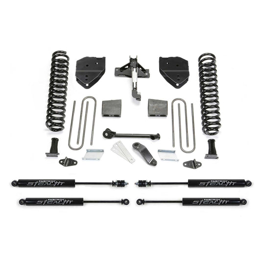 Fabtech 4" Basic Suspension System w/ Stealth | Ford F250/F350 4WD Gas (17-21) (K2252M)
