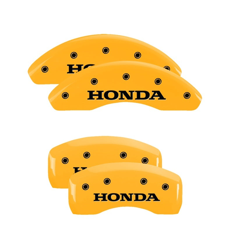 MGP F&R Caliper Covers Yellow/Black | Honda S2000 (04-09) (20194SHONYL)
