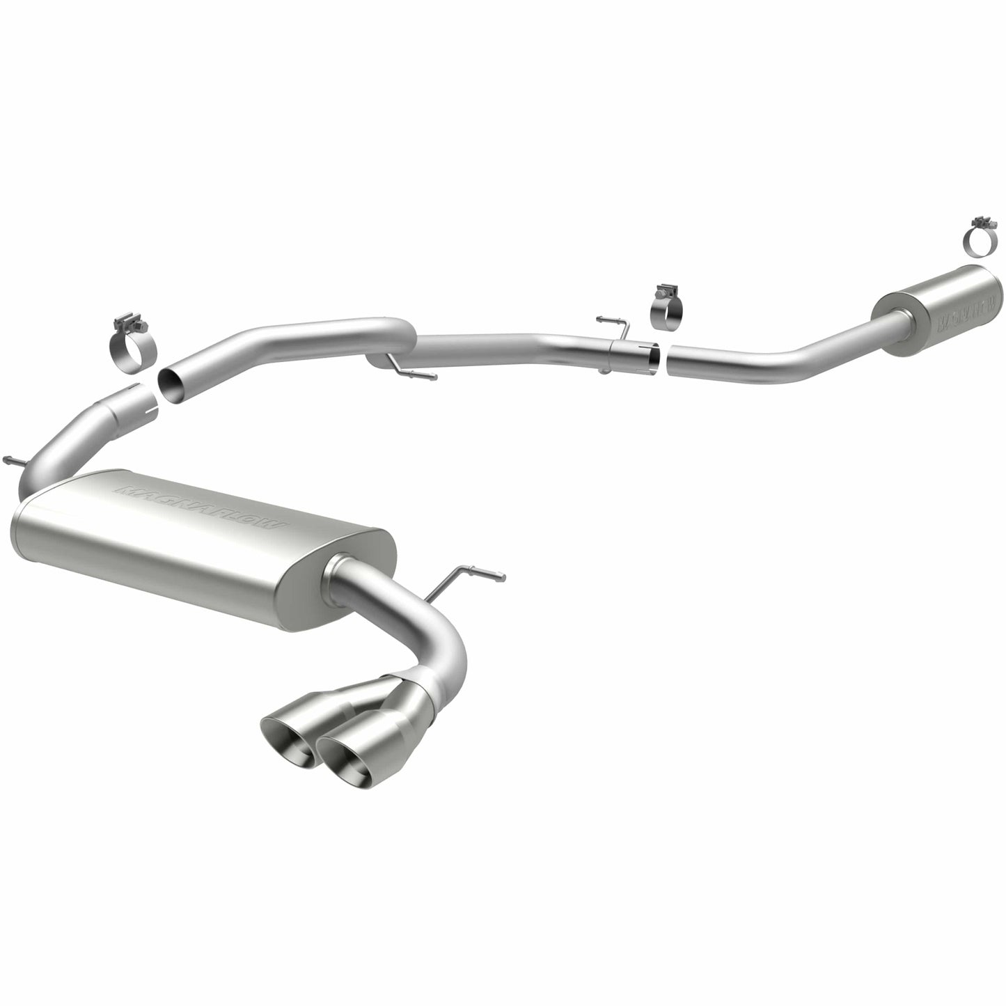 MagnaFlow 2012-2018 Ford Focus Street Series Cat-Back Performance Exhaust System