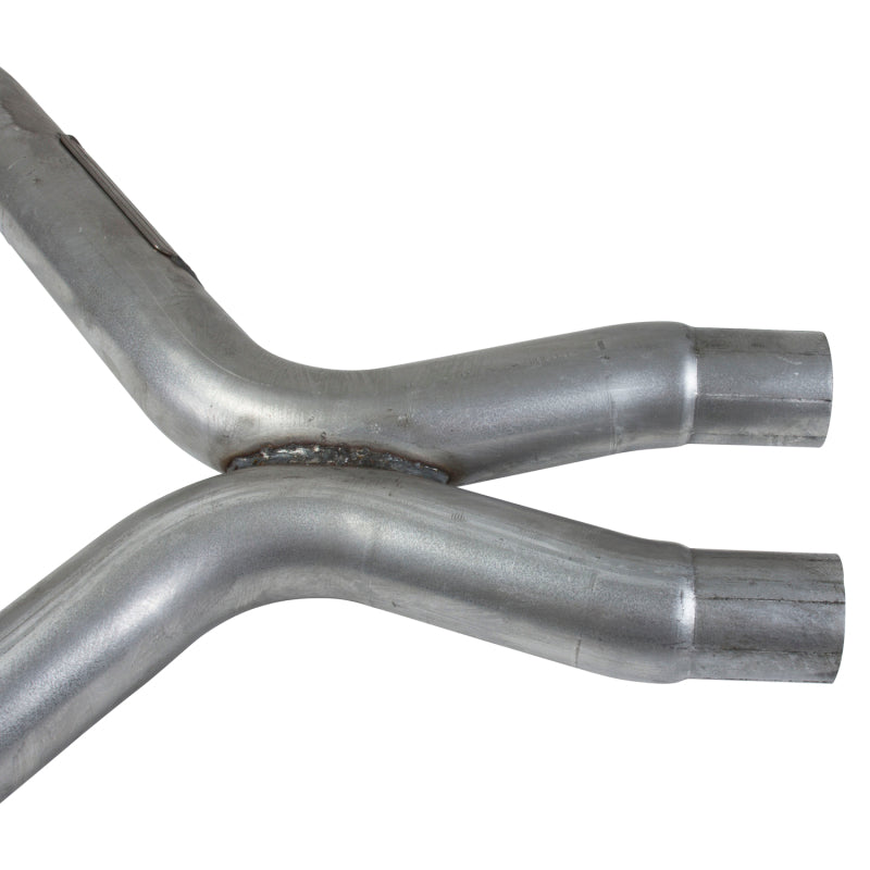 BBK 11-14 Mustang 3.7 V6 Short Mid X Pipe w/Catalytic Converters (1461)