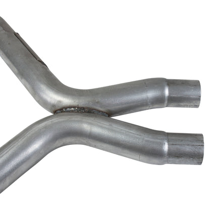 BBK 11-14 Mustang 3.7 V6 Short Mid X Pipe w/Catalytic Converters (1461)