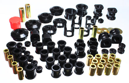 Energy Suspension 7.18106G Hyper-Flex Bushing Kit Black for 89-94 Nissan 240SX