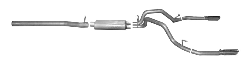 Gibson 3.5in/2.25in Dual Split Cat-Back Exhaust | Cadillac Escalade (14-19) (65680)