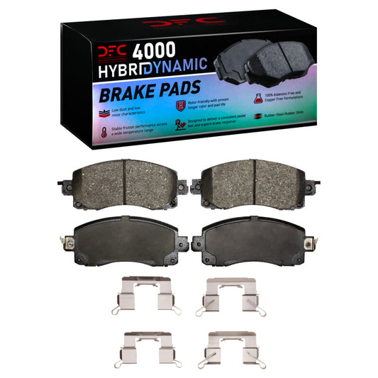 DFC 17-25 Subaru Crosstrek F&R HybriDynamic Brake Pads & Hardware (4000-2045-01)
