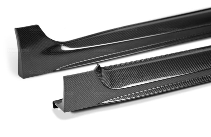 Seibon OEM Style Carbon Fiber Side Skirts | Subaru WRX / STI (15+) (SS15SBIMP-OE)